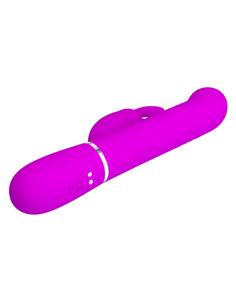 Pretty Love Coale Rabbit Vibrator Paars - Afbeelding 6