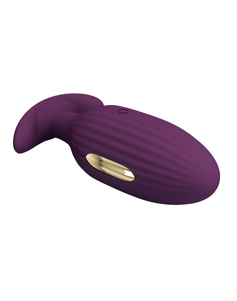 Pretty Love Jefferson Electric Shock Buttplug App Paars - Afbeelding 4
