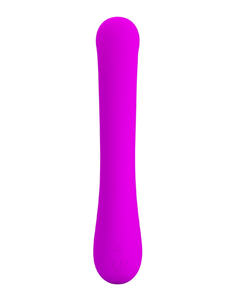 Lamar Rabbit Vibrator met Digitaal LED Display Paars - Afbeelding 5