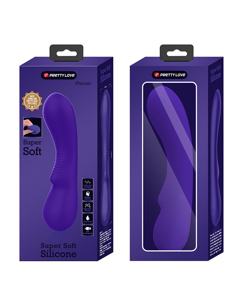 Matt G-Spot Vibrator Paars - Afbeelding 2