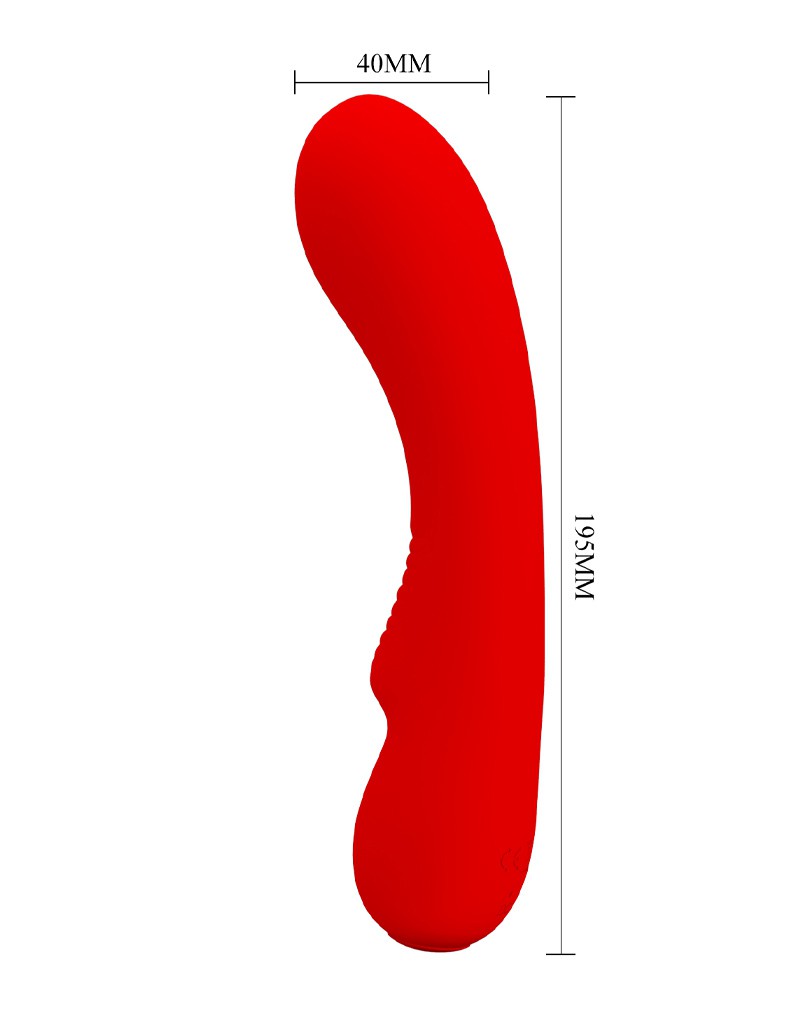 Matt G-Spot Vibrator Rood - Afbeelding 6