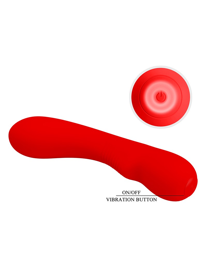 Matt G-Spot Vibrator Rood - Afbeelding 7