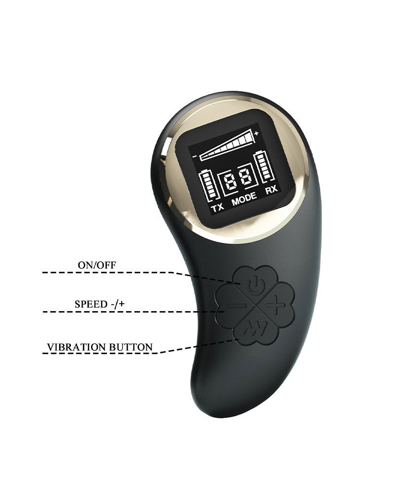 Pretty Love Nathan Koppel Vibrator Zwart - Afbeelding 5