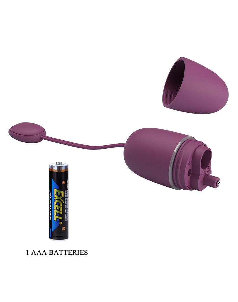Pretty Love - Nymph - Draagbare Vibrator met Appbediening - Paars - Afbeelding 7