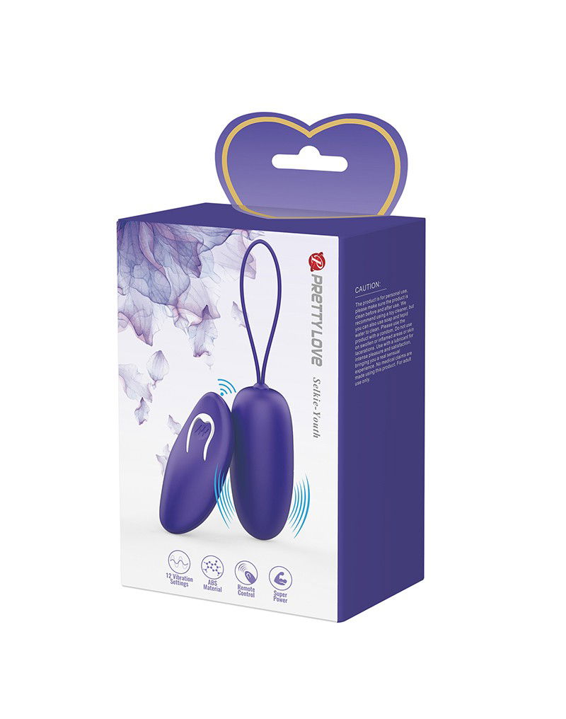 Selkie-Youth Ei-Vibrator Paars - Afbeelding 2