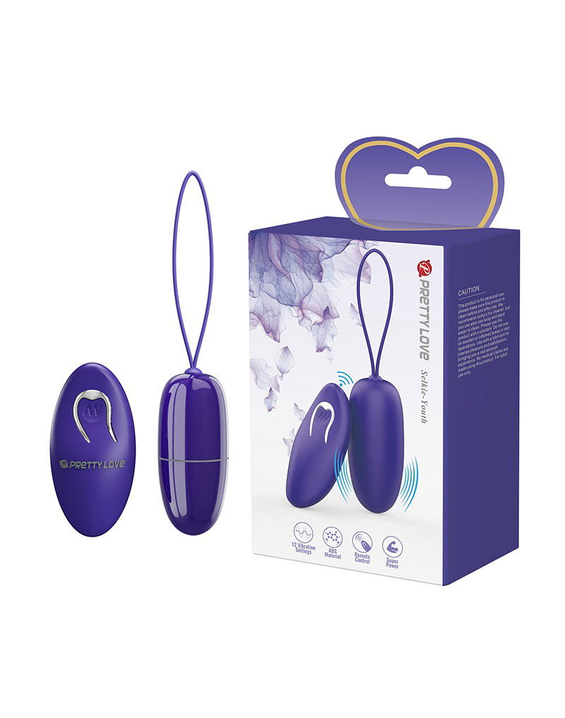 Selkie-Youth Ei-Vibrator Paars - Afbeelding 10