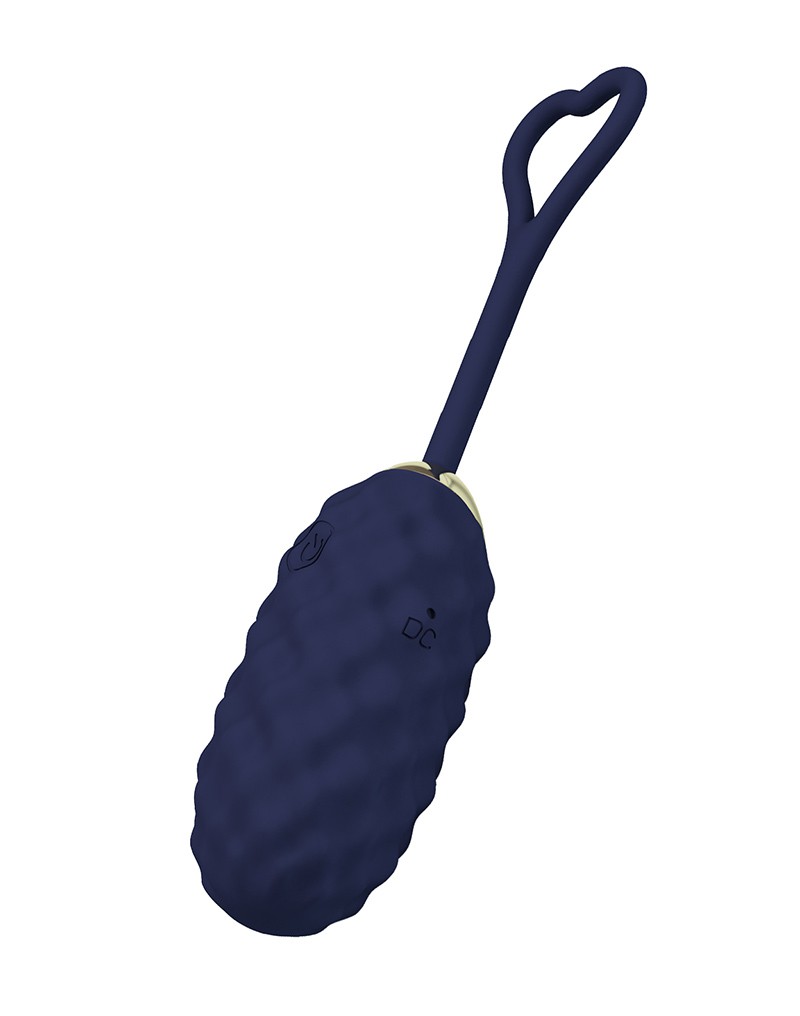 Pretty Love Vivian Ei-vibrator met afstandsbediening Donkerblauw - Afbeelding 5