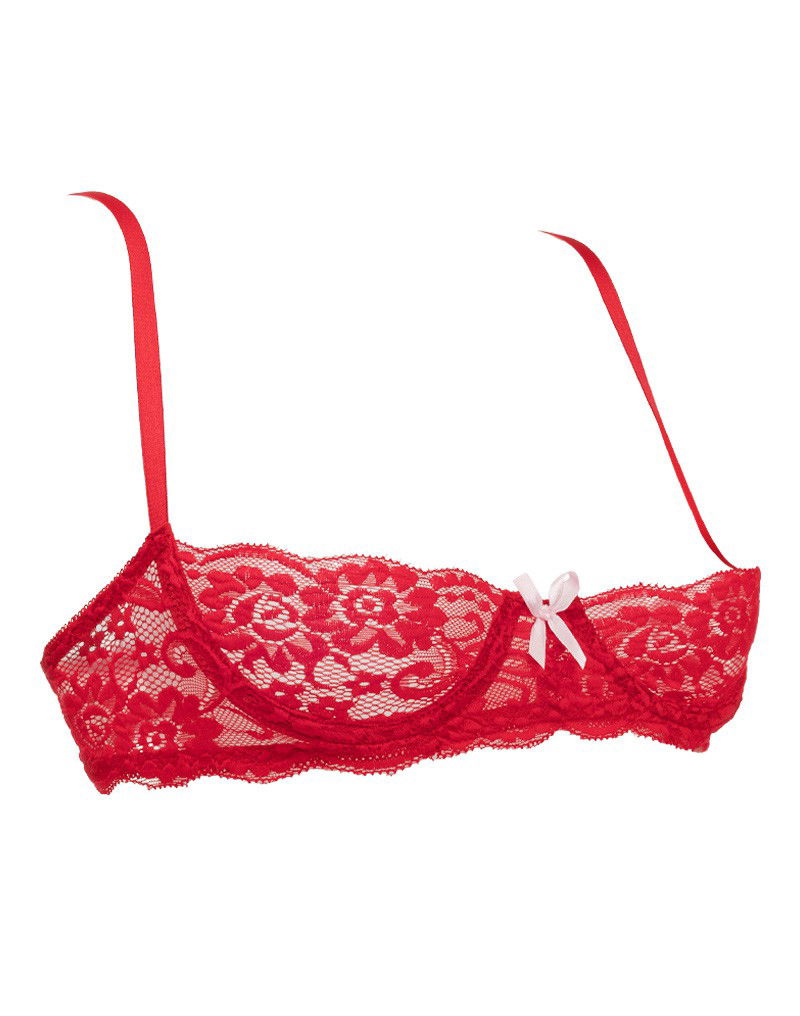 Amorable by Rimba 1/2 Cup BH Rood - Afbeelding 3