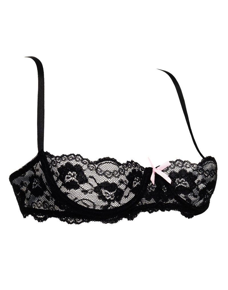 Amorable by Rimba 1/2 Cup BH Zwart - Afbeelding 4