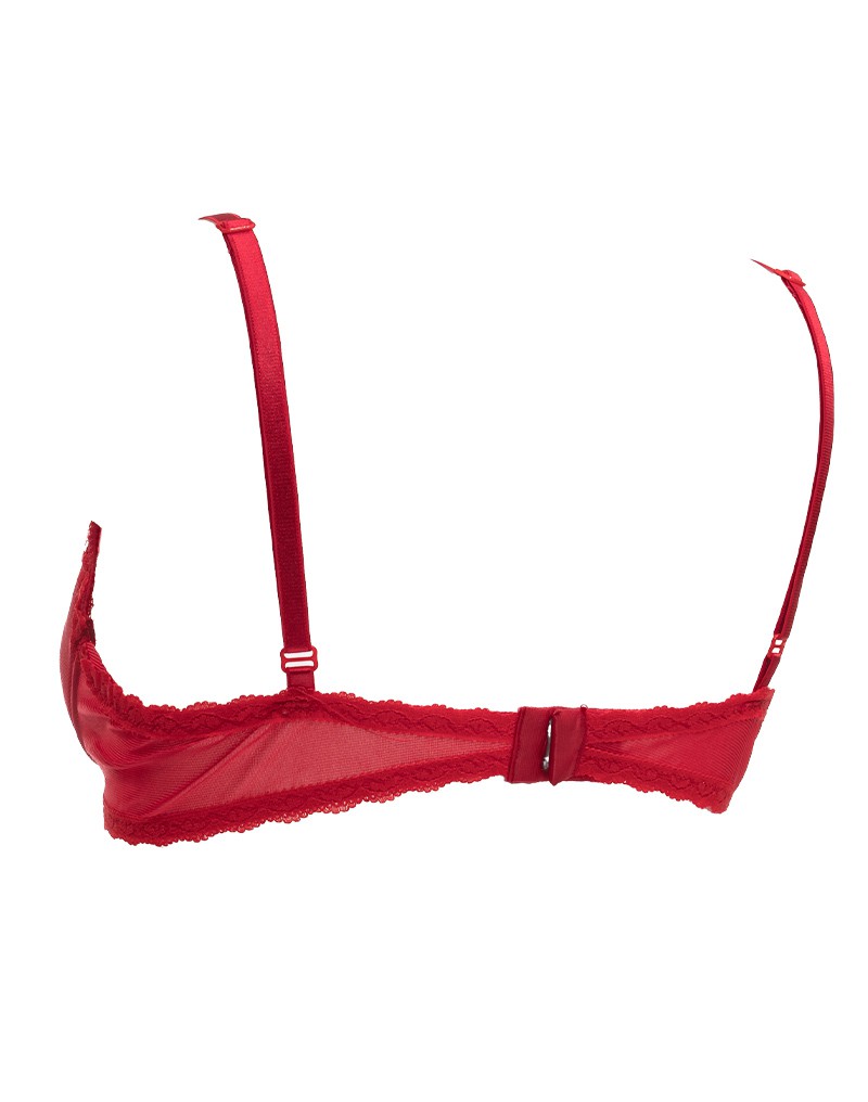 Amorable by Rimba 1/2 Cup BH Rood - Afbeelding 6