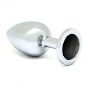Rimba Buttplug GROOT met Zwarte Kristal