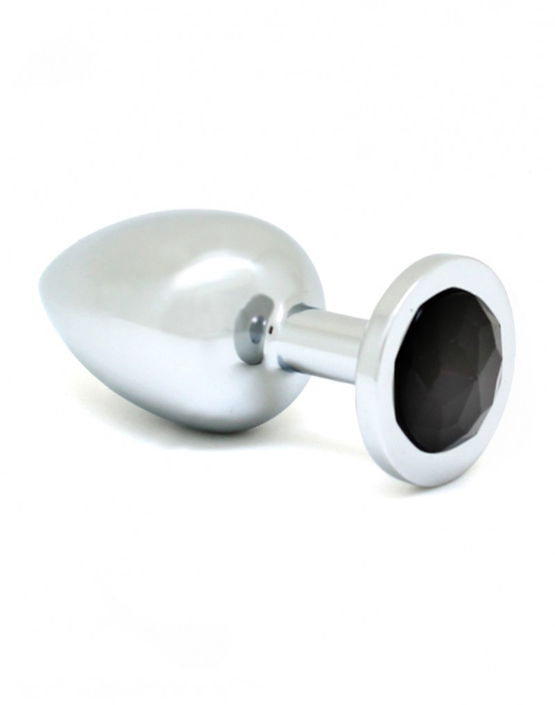 Rimba Buttplug GROOT met Zwarte Kristal