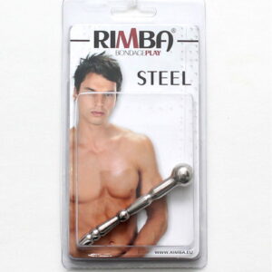 Rimba – Geribbelde penisplug 9 mm