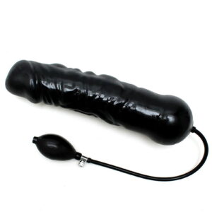 Opblaasbare XXL Dildo in penis vorm met massieve kern