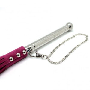 Rimba – Leren Zweep 52 cm Roze