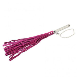 Rimba – Leren Zweep 52 cm Roze