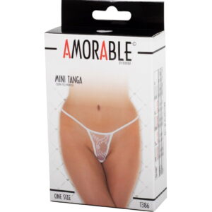Amorable by Rimba – Mini String – One Size – Wit