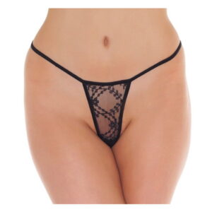 Amorable by Rimba – Mini String – One Size – Zwart