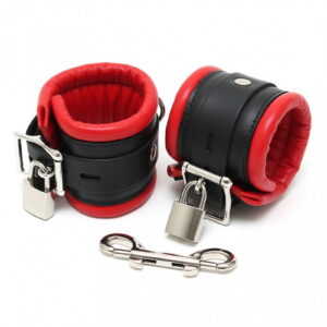 Rimba Luxe Voetboeien met kussens Rood
