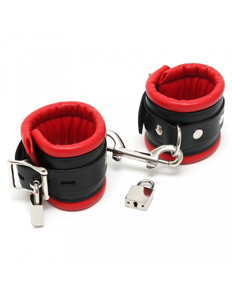 Rimba Luxe Voetboeien met kussens Rood