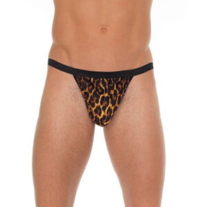 String One Size Luipaardprint
