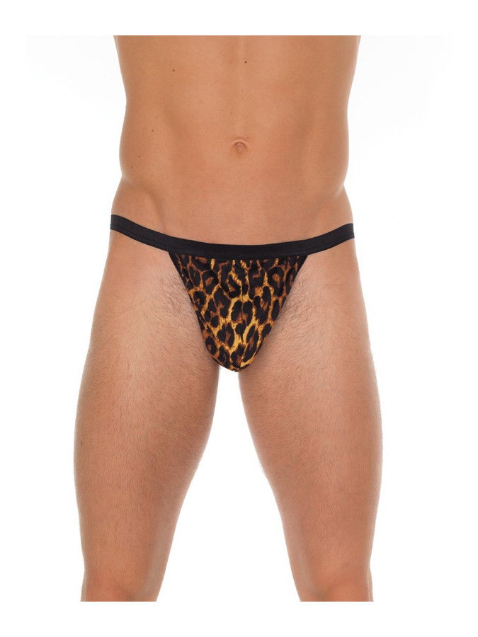 String One Size Luipaardprint