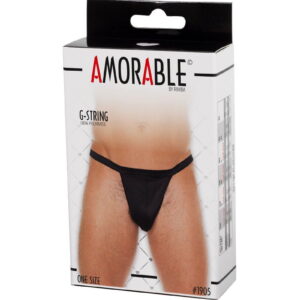 String One Size Zwart