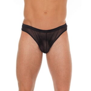 Doorzichtige string One Size Zwart
