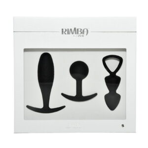 Rimba Toys Basel Set of Butt Plugs Maat S Zwart