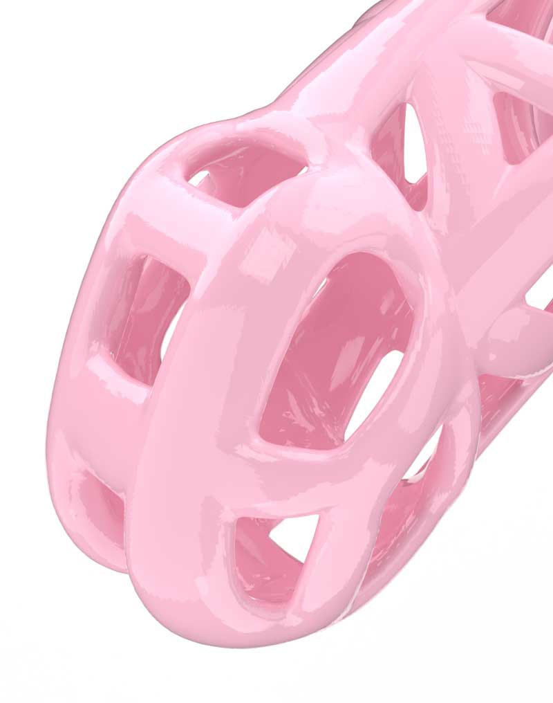 Rimba P-Cage Peniskooi Maat L Roze - Afbeelding 4
