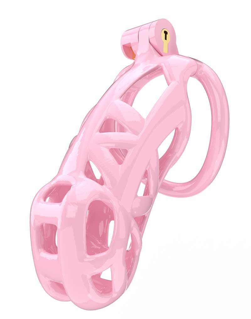 Rimba P-Cage Peniskooi Maat L Roze