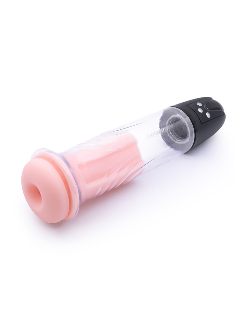 Rimba P-Pump Elektronische Penisvergroter met Vagina Sleeve Zwart - Afbeelding 6