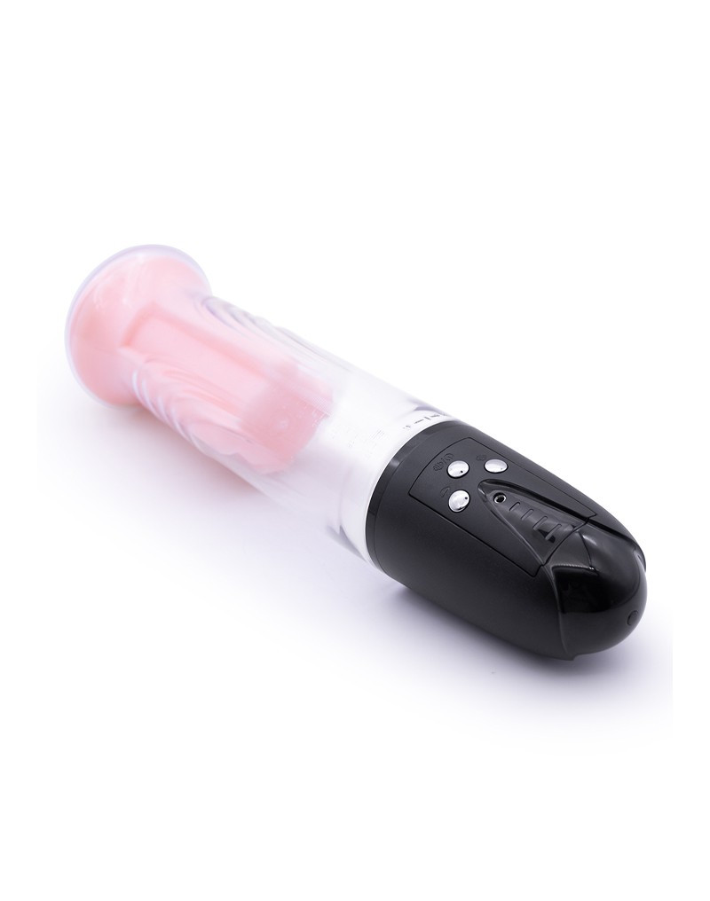 Rimba P-Pump Elektronische Penisvergroter met Vagina Sleeve Zwart - Afbeelding 7