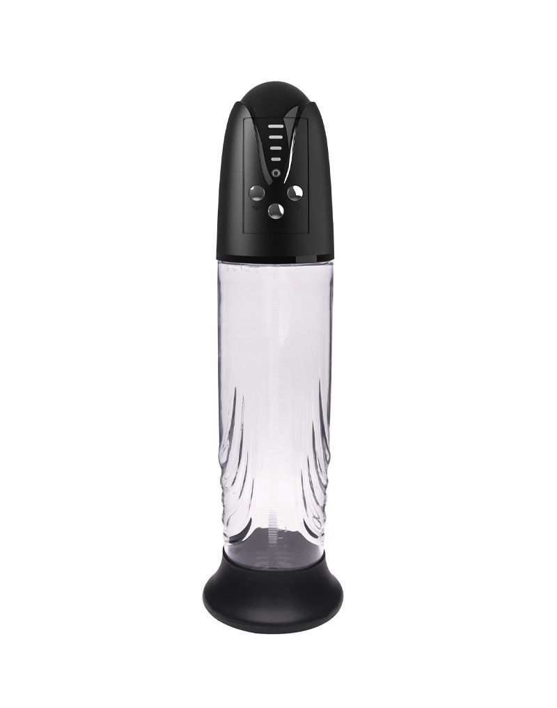 Rimba P-Pump Elektronische Penisvergroter met Vagina Sleeve Zwart - Afbeelding 2