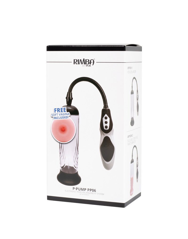 PPump PPump PP06 Penisvergroter met Afstandsbediening & Vagina Sleeve Zwart - Afbeelding 3