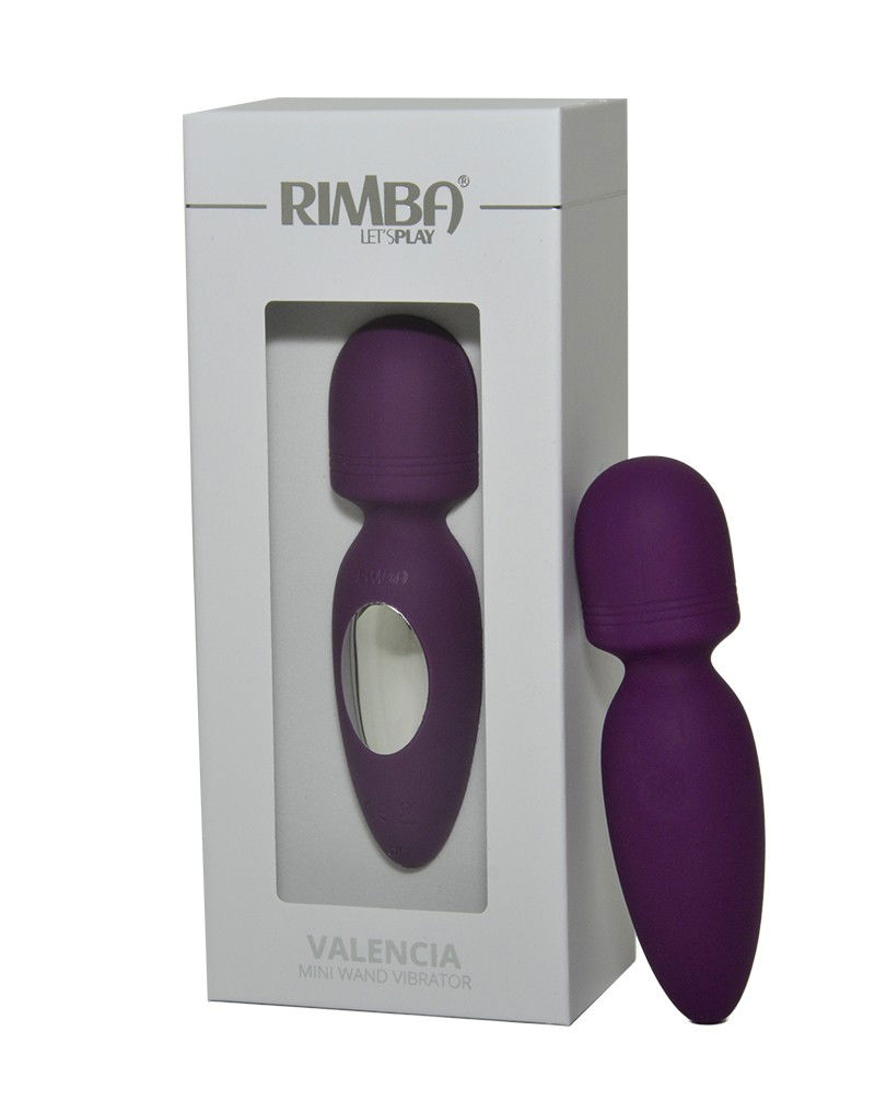 Valencia Mini Wand Vibrator Paars - Afbeelding 2