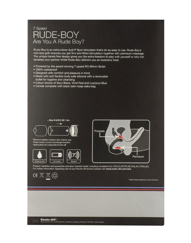 Rocks-Off Rude-Boy 7 Speed - Afbeelding 3