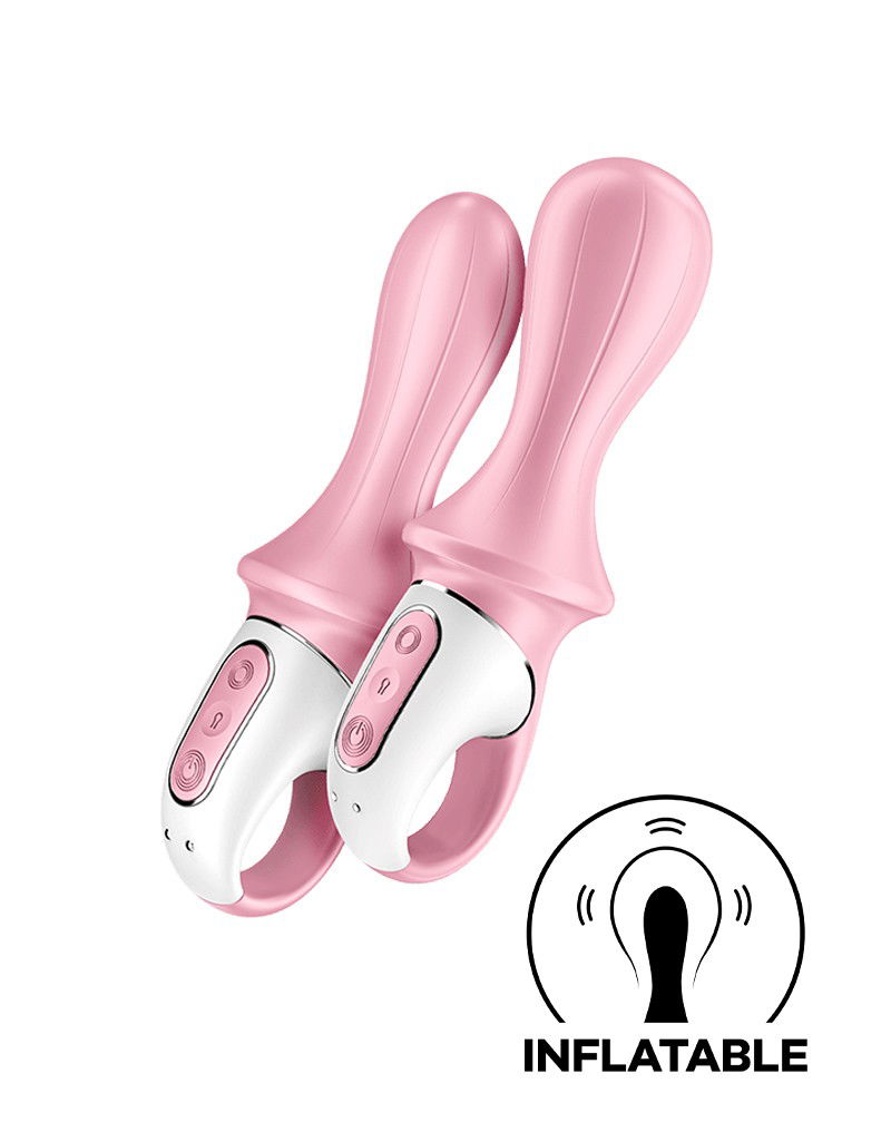 Satisfyer Air Pump Booty 5 Opblaasbare Anale Vibrator Roze