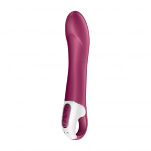 Satisfyer – Big Heat – Verwarmde G-Spot Vibrator – Berry
