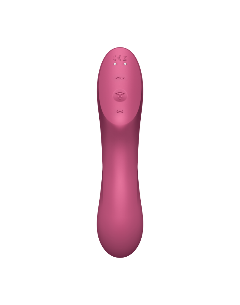 Satisfyer - Curvy Trinity 3 - 3-in-1 Vibrator - Rood - Afbeelding 5