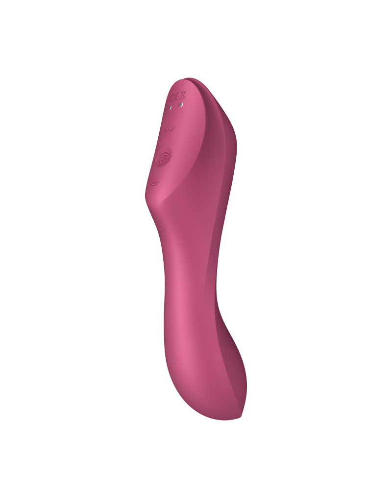 Satisfyer - Curvy Trinity 3 - 3-in-1 Vibrator - Rood - Afbeelding 6