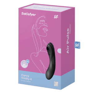 Satisfyer – Curvy Trinity 4 – 3-in-1 Vibrator – Zwart