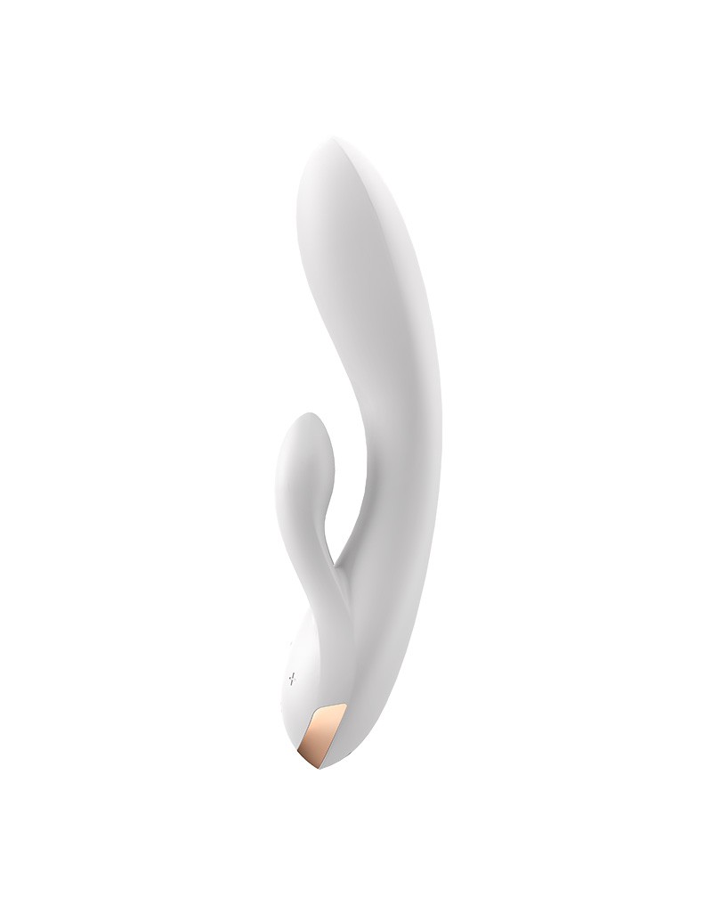 Satisfyer Double Flex Rabbit Vibrator Wit - Afbeelding 3