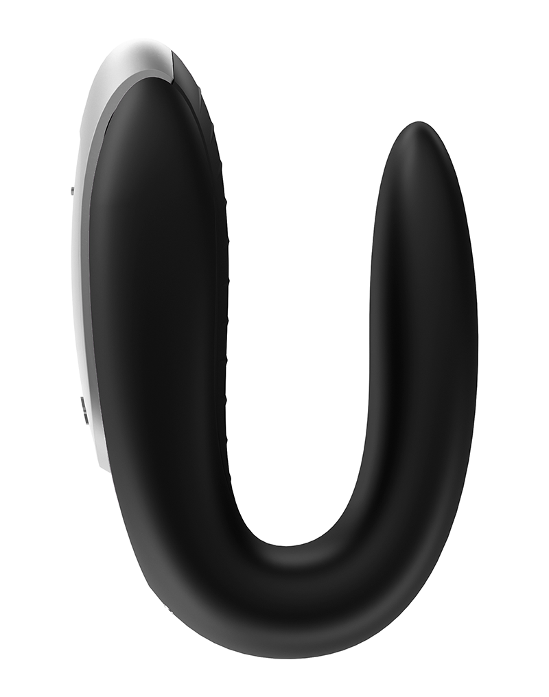 Satisfyer Double Fun Luxe Koppel Vibrator Zwart - Afbeelding 4