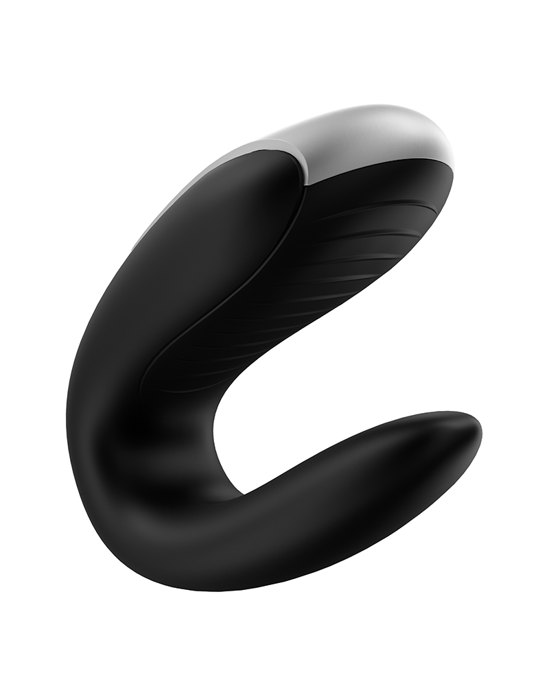 Satisfyer Double Fun Luxe Koppel Vibrator Zwart - Afbeelding 5