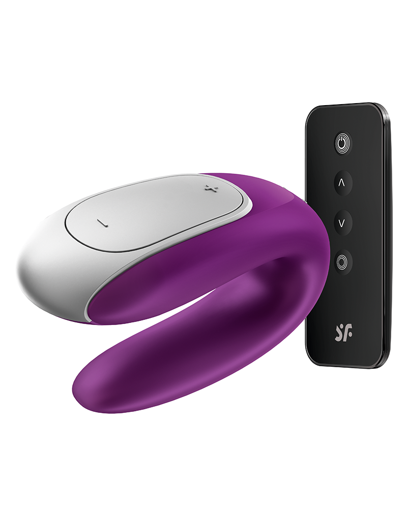 Satisfyer Double Fun Luxe Koppel Vibrator Paars