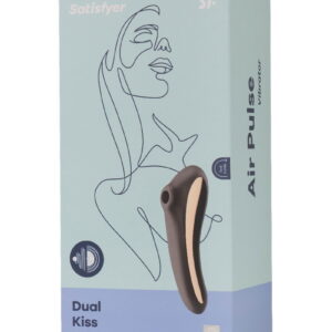 Satisfyer – Dual Kiss – Luchtdruk + G-Spot Vibrator – Zwart