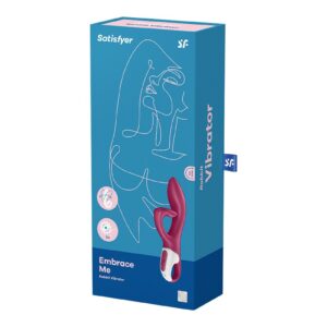 Satisfyer Embrace Me Rabbit Vibrator Berry