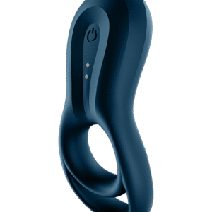 Satisfyer Epic Duo Cockring Vibrator Blauw