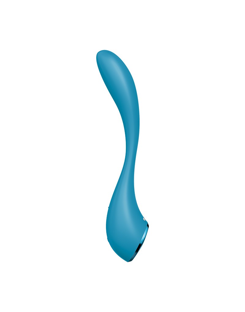 Satisfyer - G-Spot Flex 5+ - Flexibele G-Spot Vibrator (met App Control) - Blauw - Afbeelding 4